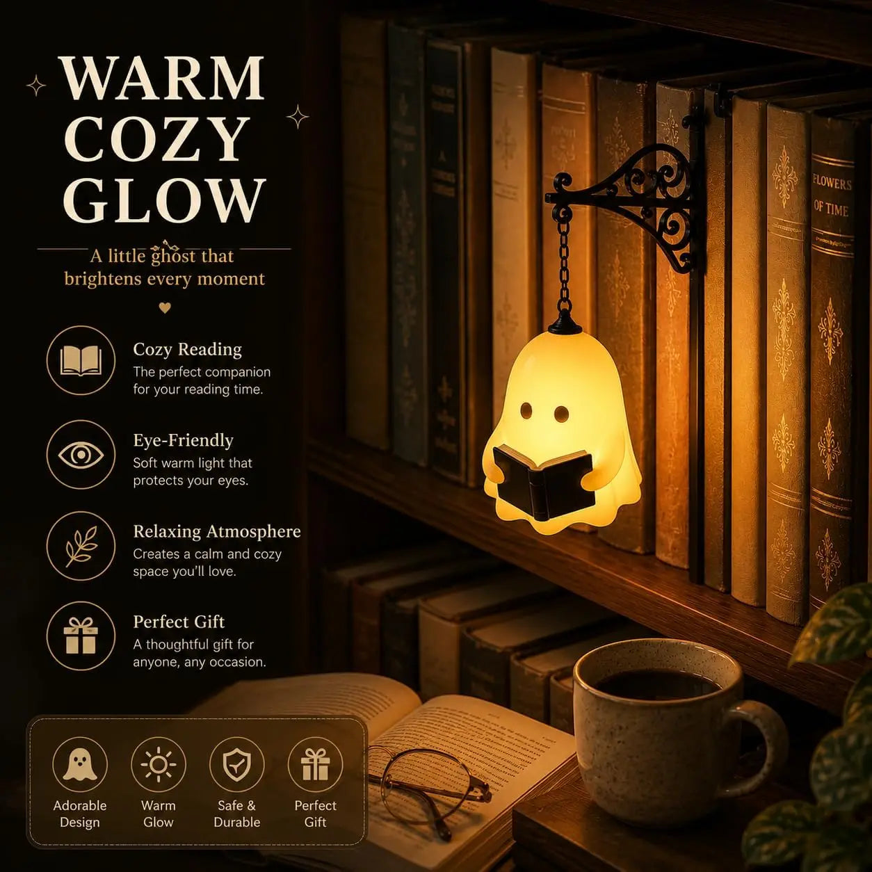 NEXORA™ Ghost Lantern Light